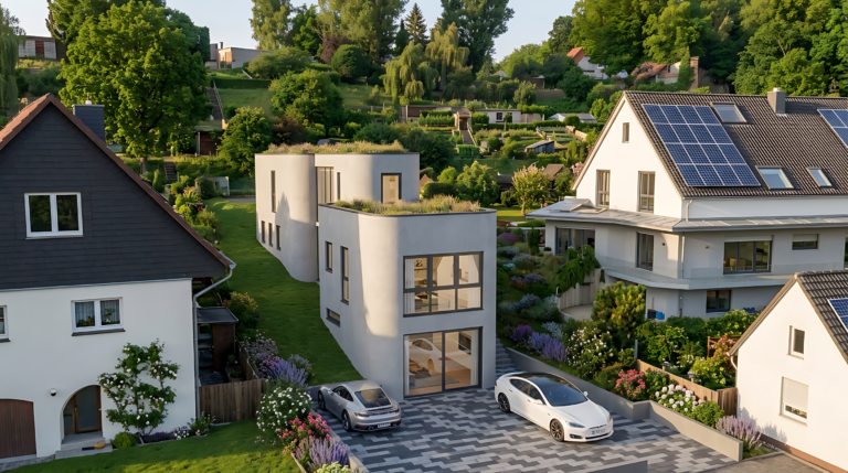 Wenn Architektur eskaliert. Projektiertes Einfamilienhaus in Hanglage
